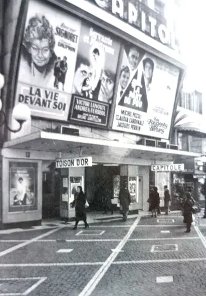 Cinéma Le Capitole – Avenue de la Toison  d'Or, 1978 © Mémoire 60-70